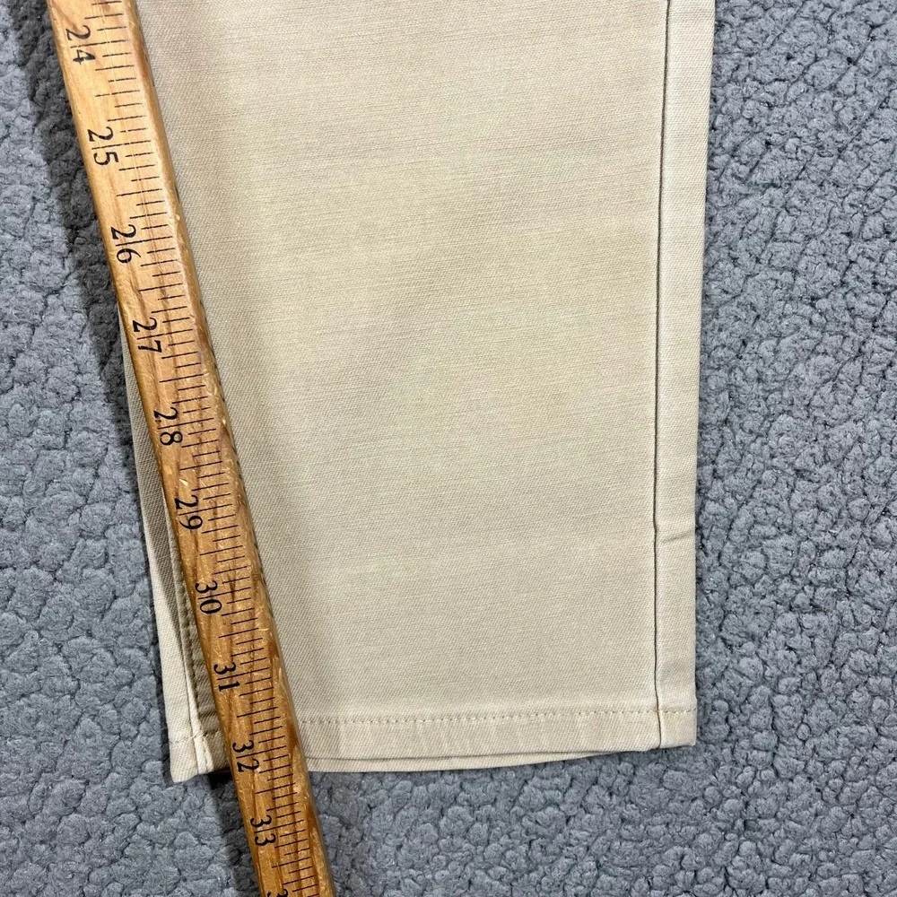 Marine Layer Flex Terry Pant Slim Straight Khaki Tan 32x32 NWT MRSP $148
